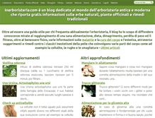 Tablet Screenshot of inerboristeria.com